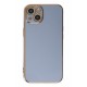 Newface iPhone 14 Kılıf Volet Silikon - Mavi Newface iPhone 14 Kılıf Volet Silikon - Mavi