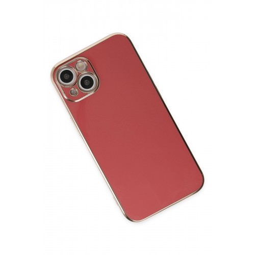 Newface iPhone 14 Kılıf Volet Silikon - Kırmızı Newface iPhone 14 Kılıf Volet Silikon - Kırmızı