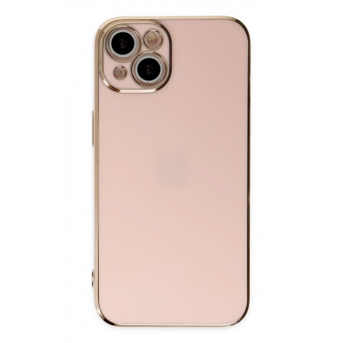 Newface iPhone 14 Kılıf Volet Silikon - Pembe Newface iPhone 14 Kılıf Volet Silikon - Pembe
