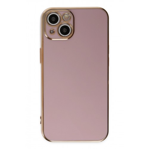 Newface iPhone 14 Kılıf Volet Silikon - Mor Newface iPhone 14 Kılıf Volet Silikon - Mor