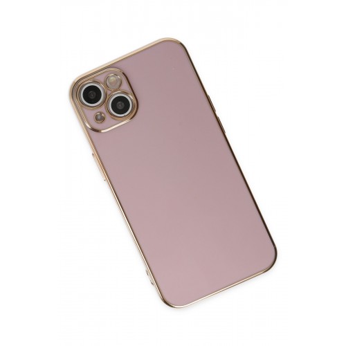 Newface iPhone 14 Kılıf Volet Silikon - Mor Newface iPhone 14 Kılıf Volet Silikon - Mor