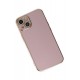 Newface iPhone 14 Kılıf Volet Silikon - Mor Newface iPhone 14 Kılıf Volet Silikon - Mor