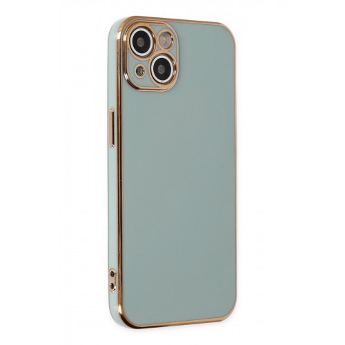 Newface iPhone 14 Kılıf Volet Silikon - Açık Yeşil Newface iPhone 14 Kılıf Volet Silikon - Açık Yeşil