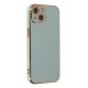 Newface iPhone 14 Kılıf Volet Silikon - Açık Yeşil Newface iPhone 14 Kılıf Volet Silikon - Açık Yeşil