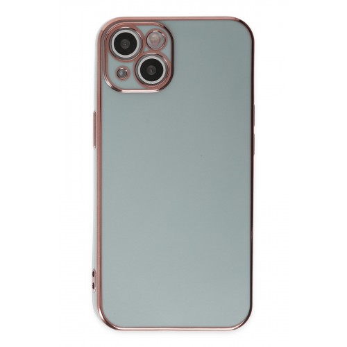 Newface iPhone 14 Kılıf Volet Silikon - Açık Yeşil Newface iPhone 14 Kılıf Volet Silikon - Açık Yeşil