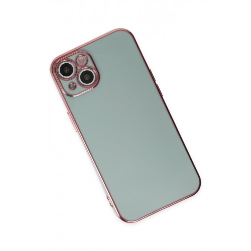Newface iPhone 14 Kılıf Volet Silikon - Açık Yeşil Newface iPhone 14 Kılıf Volet Silikon - Açık Yeşil