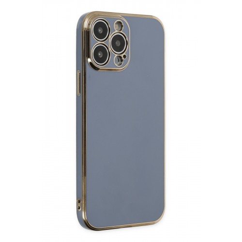 Newface iPhone 14 Pro Kılıf Volet Silikon - Mavi Newface iPhone 14 Pro Kılıf Volet Silikon - Mavi