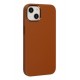 Newface iPhone 14 Plus Kılıf Asya Deri Silikon - Kahverengi Newface iPhone 14 Plus Kılıf Asya Deri Silikon - Kahverengi