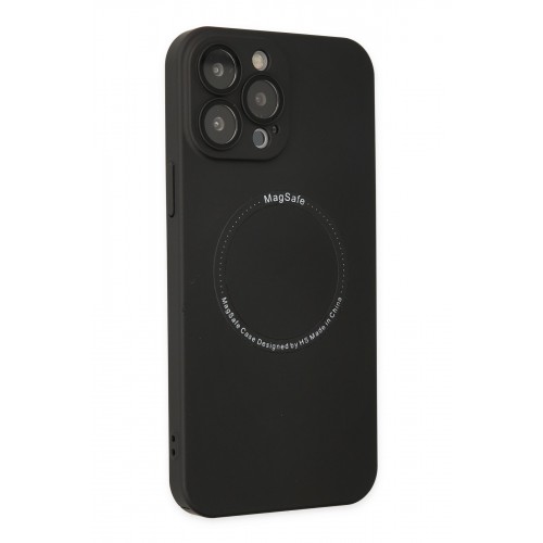 Newface iPhone 14 Pro Max Kılıf Jack Magneticsafe Lens Silikon - Siyah Newface iPhone 14 Pro Max Kılıf Jack Magneticsafe Lens Silikon - Siyah