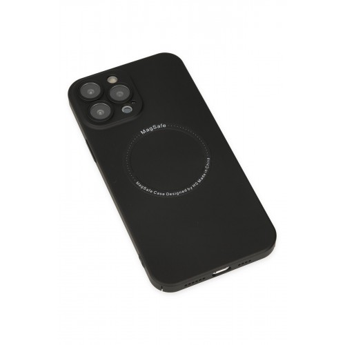 Newface iPhone 14 Pro Max Kılıf Jack Magneticsafe Lens Silikon - Siyah Newface iPhone 14 Pro Max Kılıf Jack Magneticsafe Lens Silikon - Siyah