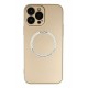 Newface iPhone 14 Pro Max Kılıf Jack Magneticsafe Lens Silikon - Gold