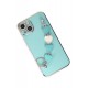 Newface iPhone 14 Kılıf Esila Silikon - Su Yeşili Newface iPhone 14 Kılıf Esila Silikon - Su Yeşili