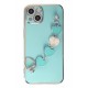 Newface iPhone 14 Kılıf Esila Silikon - Su Yeşili Newface iPhone 14 Kılıf Esila Silikon - Su Yeşili