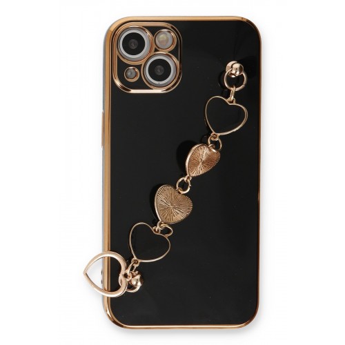 Newface iPhone 14 Plus Kılıf Esila Silikon - Siyah Newface iPhone 14 Plus Kılıf Esila Silikon - Siyah