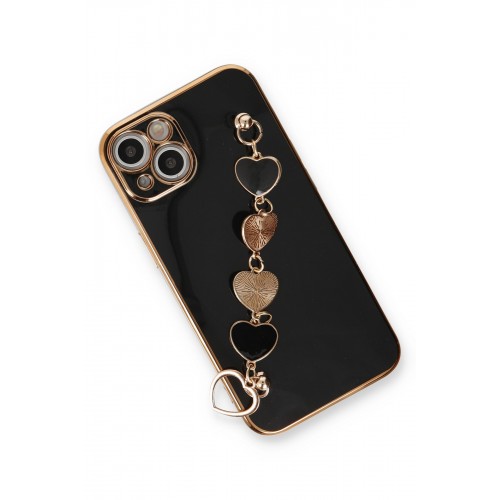 Newface iPhone 14 Plus Kılıf Esila Silikon - Siyah Newface iPhone 14 Plus Kılıf Esila Silikon - Siyah