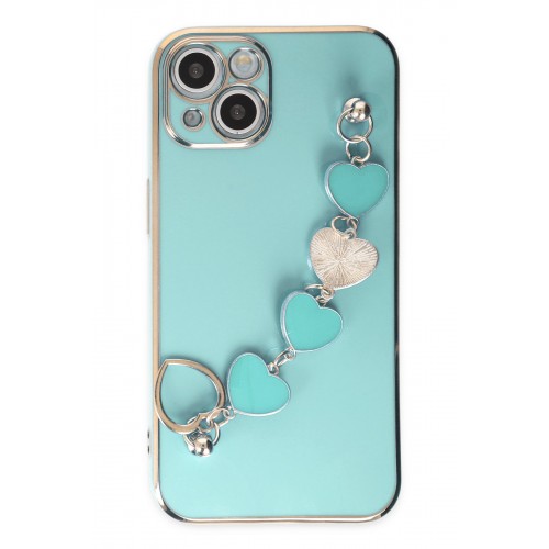 Newface iPhone 14 Plus Kılıf Esila Silikon - Su Yeşili Newface iPhone 14 Plus Kılıf Esila Silikon - Su Yeşili