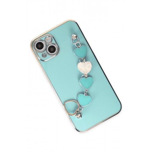 Newface iPhone 14 Plus Kılıf Esila Silikon - Su Yeşili Newface iPhone 14 Plus Kılıf Esila Silikon - Su Yeşili