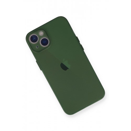 Newface iPhone 14 Kılıf PP Ultra İnce Kapak - Yeşil Newface iPhone 14 Kılıf PP Ultra İnce Kapak - Yeşil
