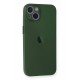 Newface iPhone 14 Kılıf PP Ultra İnce Kapak - Yeşil