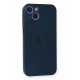 Newface iPhone 14 Plus Kılıf PP Ultra İnce Kapak - Mavi