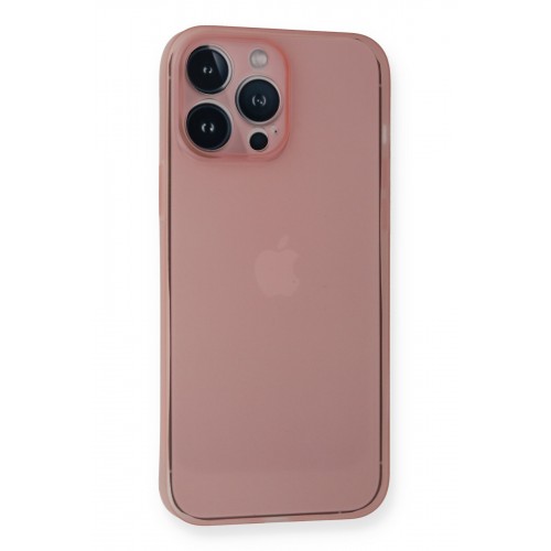 Newface iPhone 14 Pro Kılıf PP Ultra İnce Kapak - Pembe Newface iPhone 14 Pro Kılıf PP Ultra İnce Kapak - Pembe