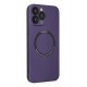Newface iPhone 14 Pro Kılıf Jack Magneticsafe Lens Silikon - Mor