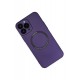Newface iPhone 14 Pro Kılıf Jack Magneticsafe Lens Silikon - Mor