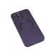 Newface iPhone 14 Pro Kılıf Jack Magneticsafe Lens Silikon - Mor