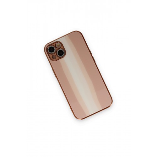 Newface iPhone 14 Plus Kılıf Luna Cam Kapak - Rose Newface iPhone 14 Plus Kılıf Luna Cam Kapak - Rose