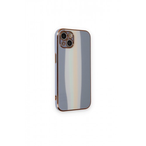Newface iPhone 14 Plus Kılıf Luna Cam Kapak - Gri Newface iPhone 14 Plus Kılıf Luna Cam Kapak - Gri