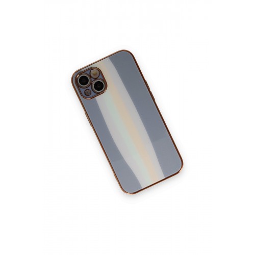 Newface iPhone 14 Plus Kılıf Luna Cam Kapak - Gri Newface iPhone 14 Plus Kılıf Luna Cam Kapak - Gri
