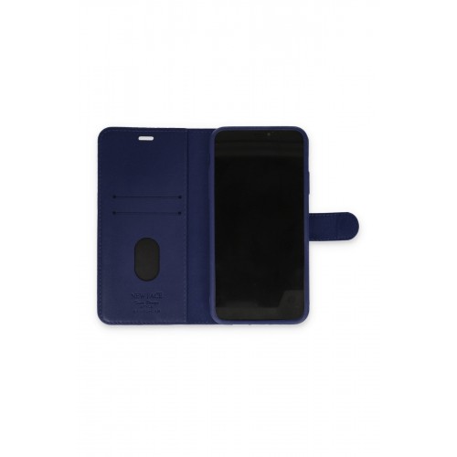 Newface iPhone 11 Pro Max Kılıf Trend S Plus Kapaklı Kılıf - Lacivert Newface iPhone 11 Pro Max Kılıf Trend S Plus Kapaklı Kılıf - Lacivert