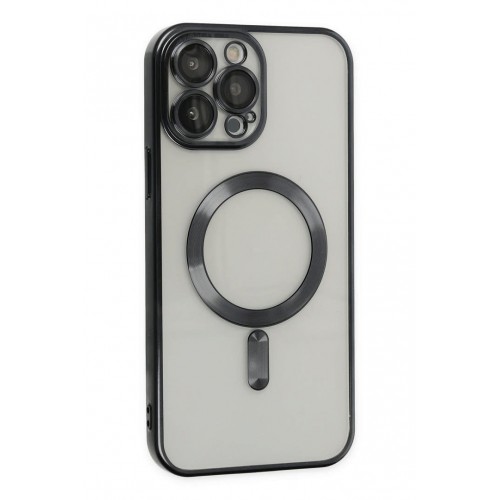 Newface iPhone 13 Pro Max Kılıf Kross Magneticsafe Kapak - Siyah Newface iPhone 13 Pro Max Kılıf Kross Magneticsafe Kapak - Siyah