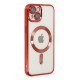Newface iPhone 14 Kılıf Kross Magneticsafe Kapak - Kırmızı