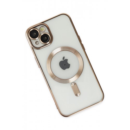 Newface iPhone 14 Plus Kılıf Kross Magneticsafe Kapak - Gold Newface iPhone 14 Plus Kılıf Kross Magneticsafe Kapak - Gold
