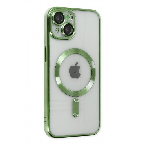 Newface iPhone 14 Plus Kılıf Kross Magneticsafe Kapak - Koyu Yeşil Newface iPhone 14 Plus Kılıf Kross Magneticsafe Kapak - Koyu Yeşil