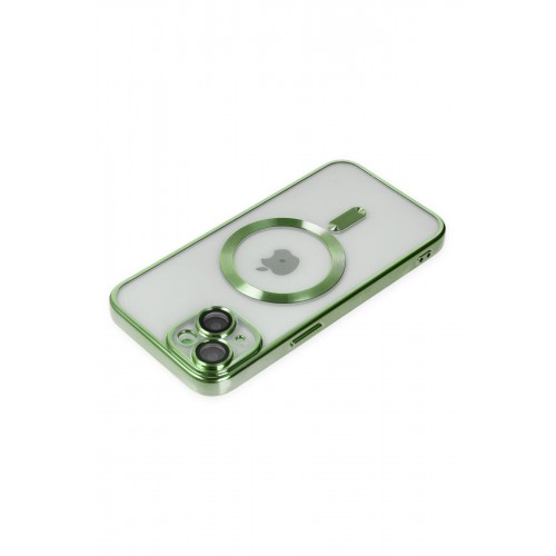 Newface iPhone 14 Plus Kılıf Kross Magneticsafe Kapak - Koyu Yeşil Newface iPhone 14 Plus Kılıf Kross Magneticsafe Kapak - Koyu Yeşil