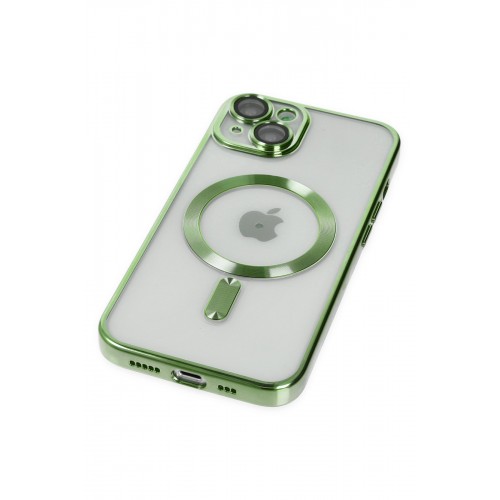 Newface iPhone 14 Plus Kılıf Kross Magneticsafe Kapak - Koyu Yeşil Newface iPhone 14 Plus Kılıf Kross Magneticsafe Kapak - Koyu Yeşil