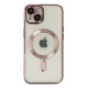 Newface iPhone 14 Plus Kılıf Kross Magneticsafe Kapak - Rose