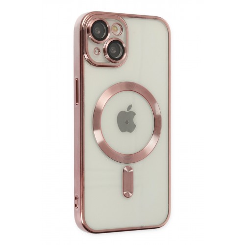Newface iPhone 14 Plus Kılıf Kross Magneticsafe Kapak - Rose Newface iPhone 14 Plus Kılıf Kross Magneticsafe Kapak - Rose