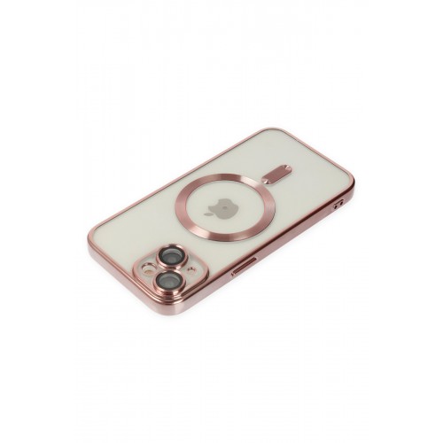 Newface iPhone 14 Plus Kılıf Kross Magneticsafe Kapak - Rose Newface iPhone 14 Plus Kılıf Kross Magneticsafe Kapak - Rose