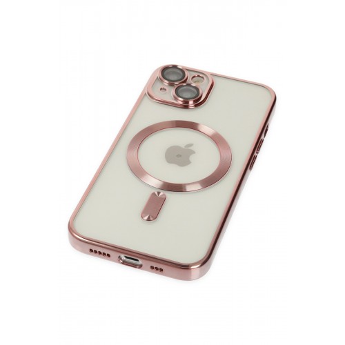 Newface iPhone 14 Plus Kılıf Kross Magneticsafe Kapak - Rose Newface iPhone 14 Plus Kılıf Kross Magneticsafe Kapak - Rose