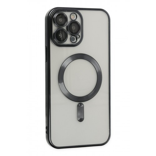 Newface iPhone 14 Pro Kılıf Kross Magneticsafe Kapak - Siyah Newface iPhone 14 Pro Kılıf Kross Magneticsafe Kapak - Siyah
