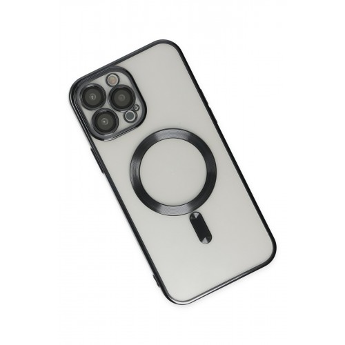 Newface iPhone 14 Pro Kılıf Kross Magneticsafe Kapak - Siyah Newface iPhone 14 Pro Kılıf Kross Magneticsafe Kapak - Siyah