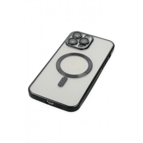 Newface iPhone 14 Pro Kılıf Kross Magneticsafe Kapak - Siyah Newface iPhone 14 Pro Kılıf Kross Magneticsafe Kapak - Siyah