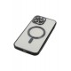 Newface iPhone 14 Pro Kılıf Kross Magneticsafe Kapak - Siyah