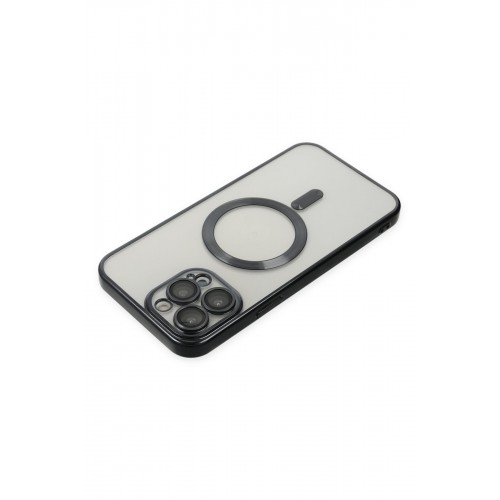 Newface iPhone 14 Pro Kılıf Kross Magneticsafe Kapak - Siyah Newface iPhone 14 Pro Kılıf Kross Magneticsafe Kapak - Siyah