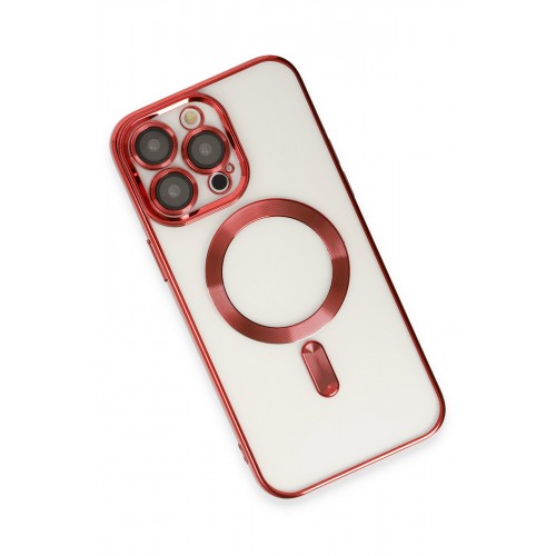 Newface iPhone 14 Pro Kılıf Kross Magneticsafe Kapak - Kırmızı Newface iPhone 14 Pro Kılıf Kross Magneticsafe Kapak - Kırmızı