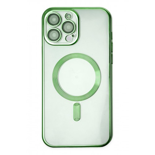 Newface iPhone 14 Pro Kılıf Kross Magneticsafe Kapak - Koyu Yeşil Newface iPhone 14 Pro Kılıf Kross Magneticsafe Kapak - Koyu Yeşil