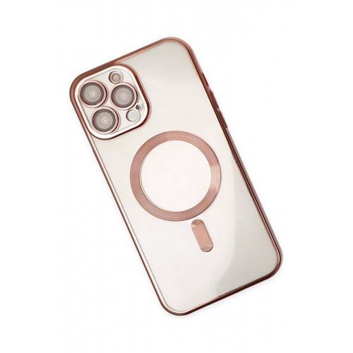 Newface iPhone 14 Pro Kılıf Kross Magneticsafe Kapak - Rose Newface iPhone 14 Pro Kılıf Kross Magneticsafe Kapak - Rose